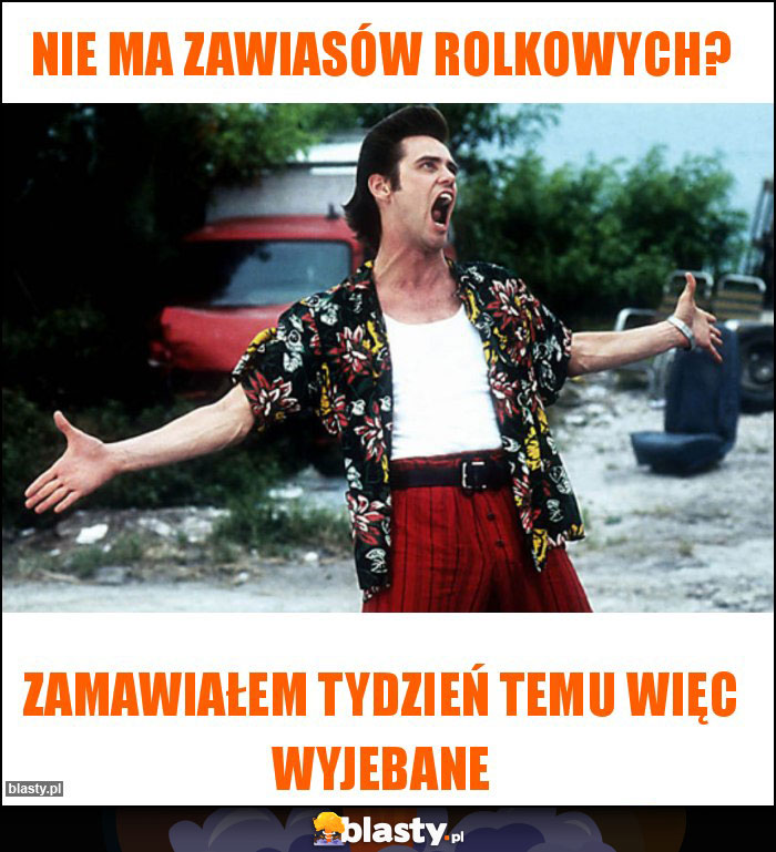 Nie ma zawiasów rolkowych?