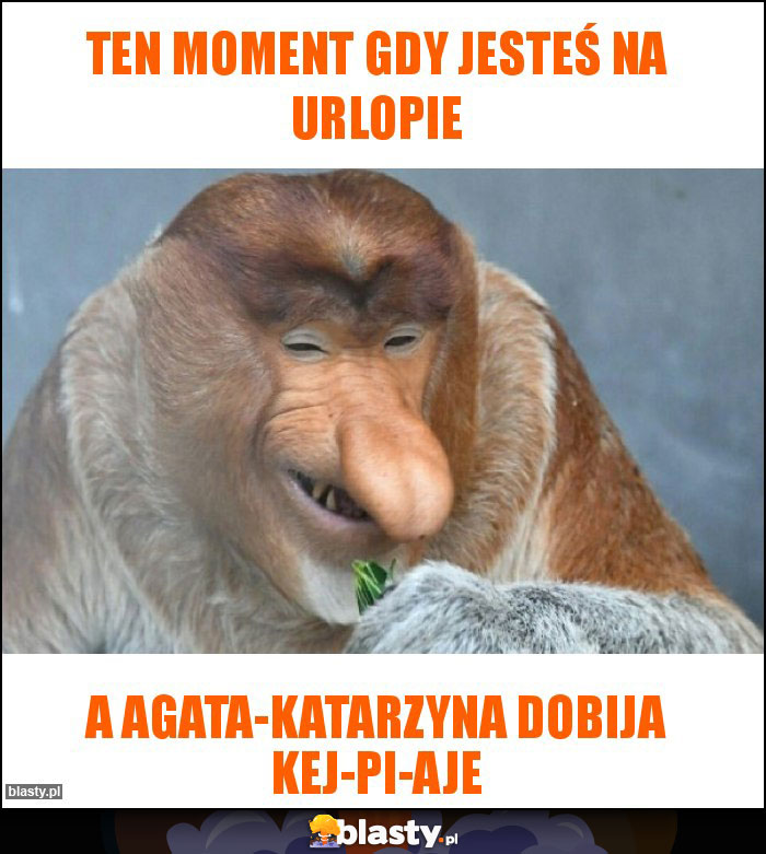 Ten moment gdy jesteś na urlopie