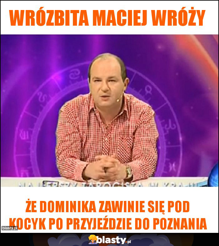 Wrózbita maciej wróży