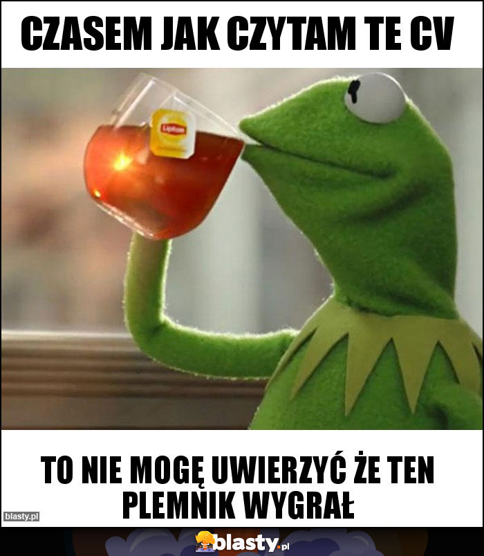 Czasem jak czytam te CV