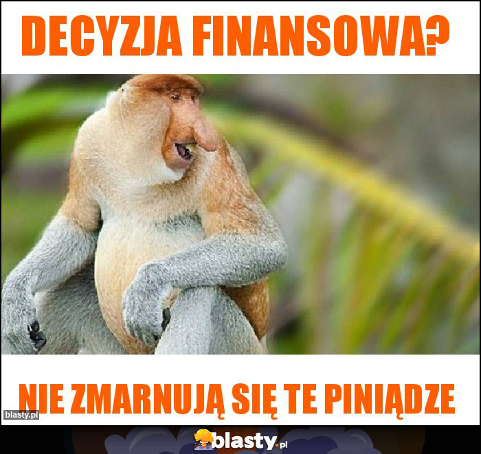 Decyzja finansowa?