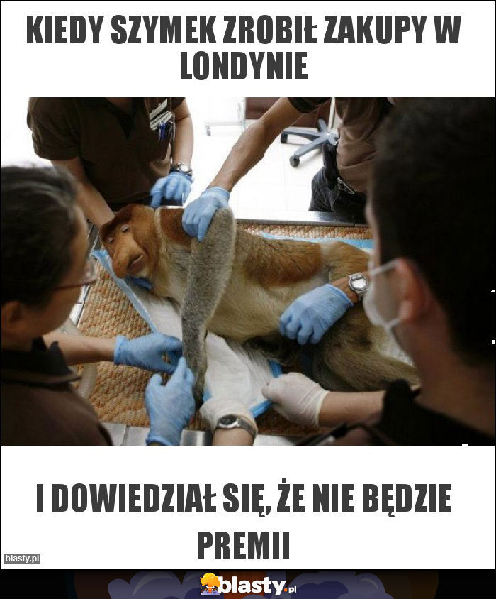 Kiedy Szymek zrobił zakupy w Londynie