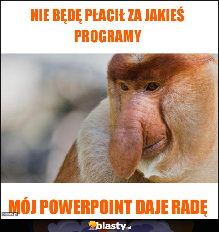 Nie będę płacił za jakieś programy