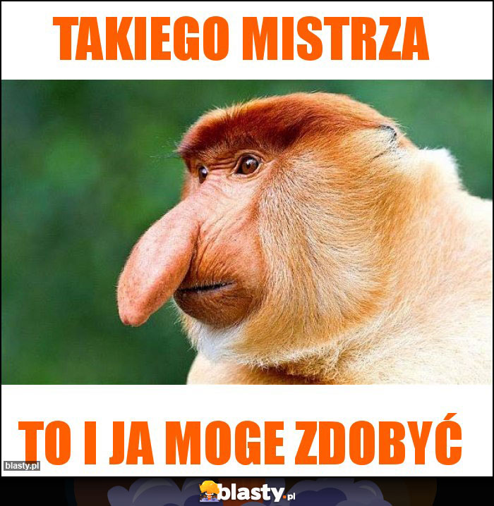 takiego mistrza