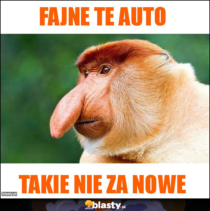 Fajne te auto