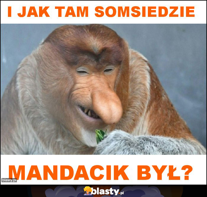 I jak tam somsiedzie