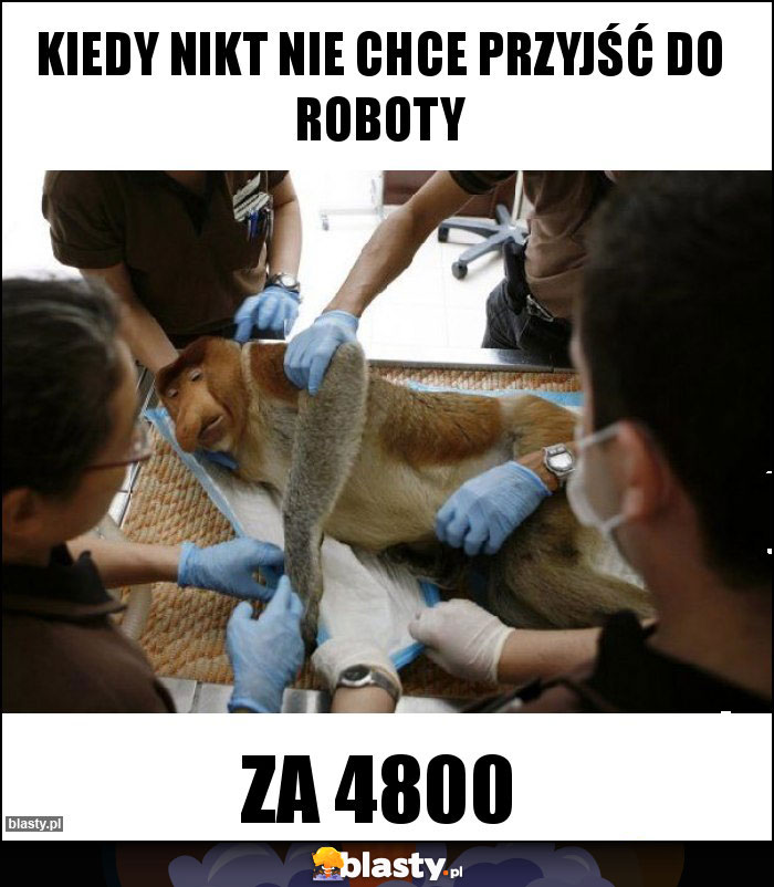 Kiedy nikt nie chce przyjść do roboty