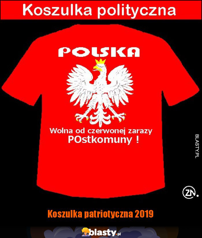 Koszulka patriotyczna 2019