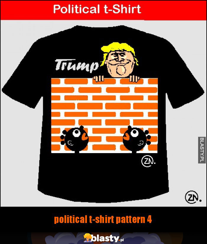 political t-shirt pattern 4