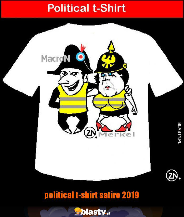 political t-shirt satire 2019