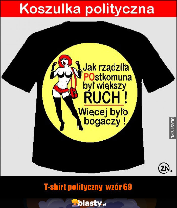 T-shirt polityczny  wzór 69