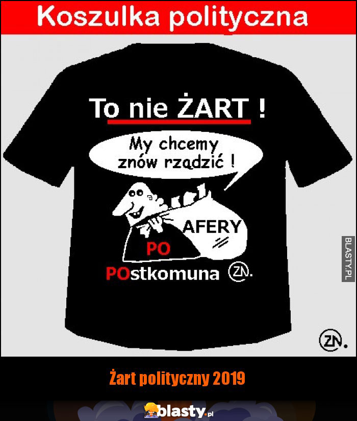 Żart polityczny 2019