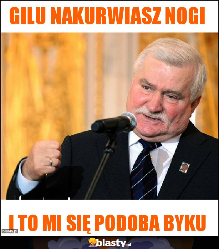 Gilu nakurwiasz nogi