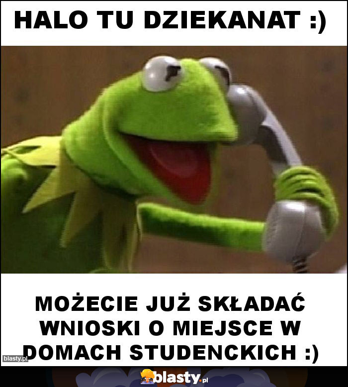 Halo tu dziekanat :)