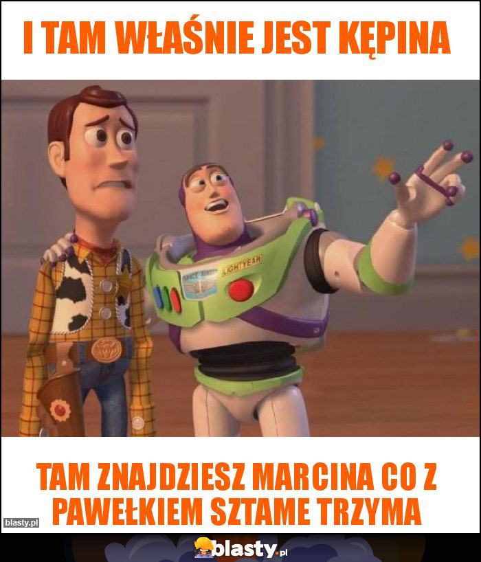 I tam właśnie jest kępina