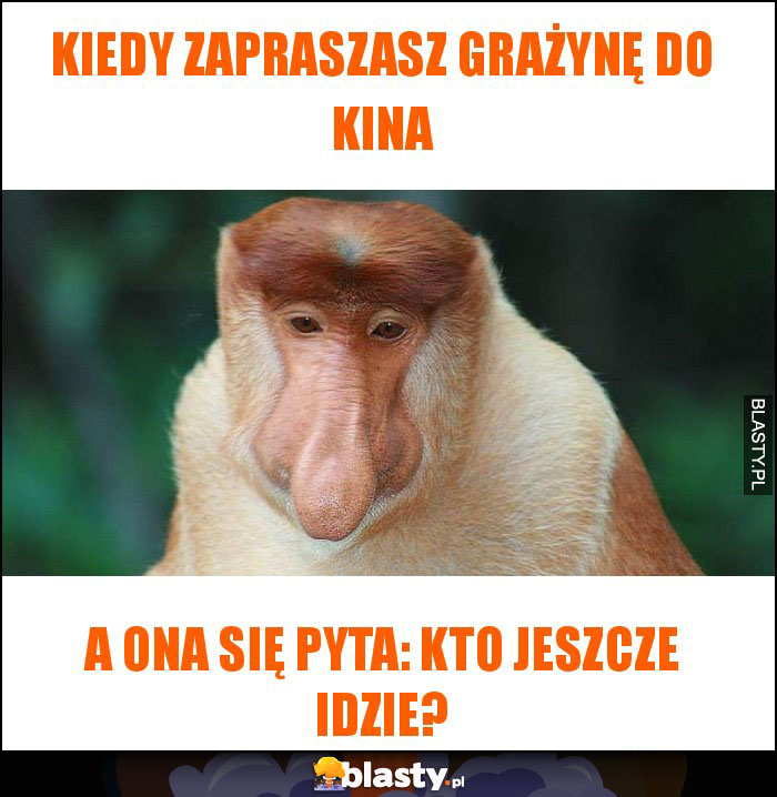 KIEDY ZAPRASZASZ GRAŻYNĘ DO KINA