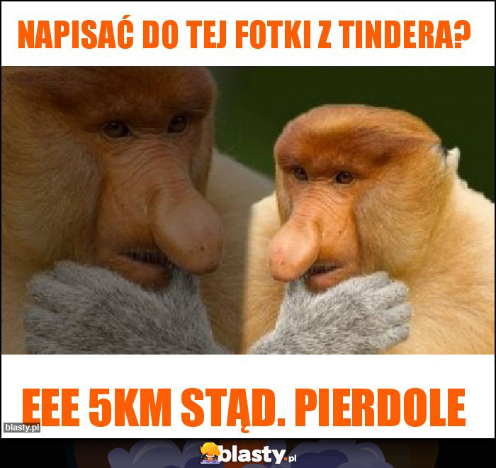 Napisać do tej fotki z tindera?