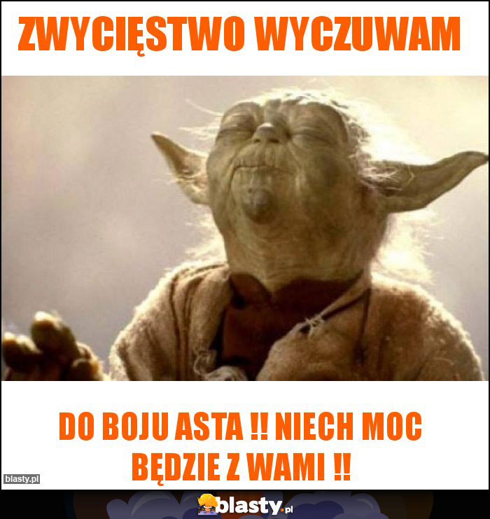 Zwycięstwo wyczuwam