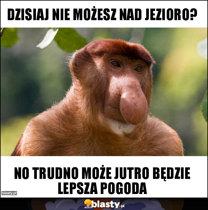 Dzisiaj nie możesz nad jezioro?