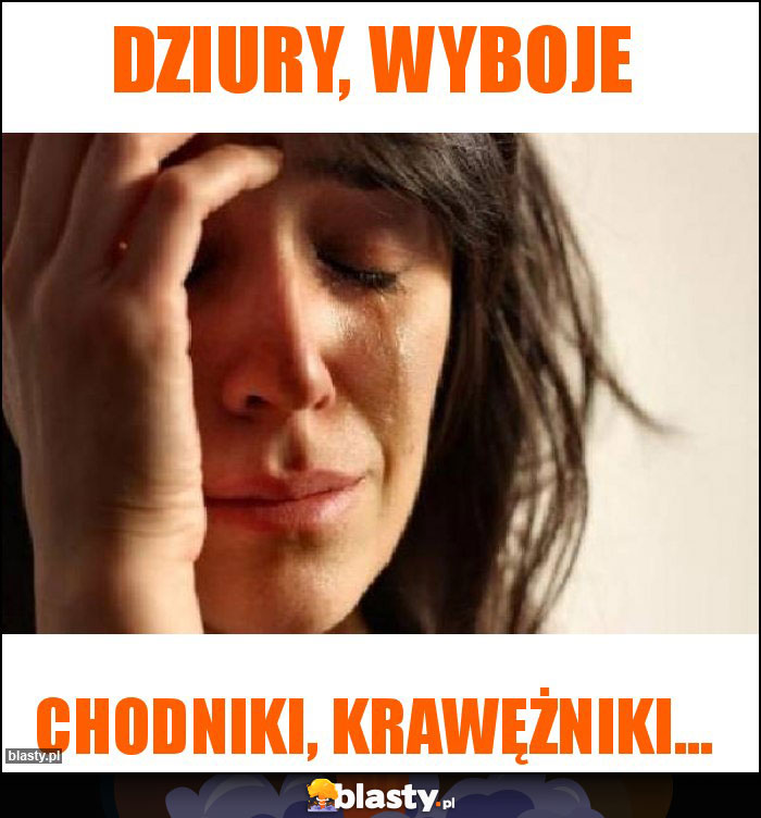 Dziury, wyboje