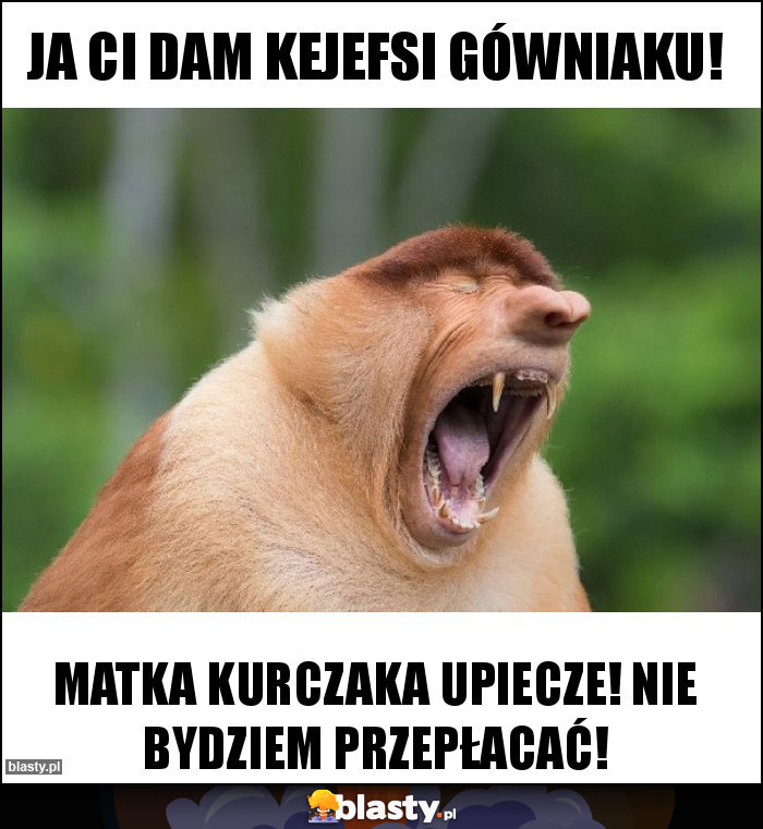 Ja Ci dam kejefsi gówniaku!