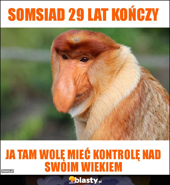 Somsiad 29 lat kończy