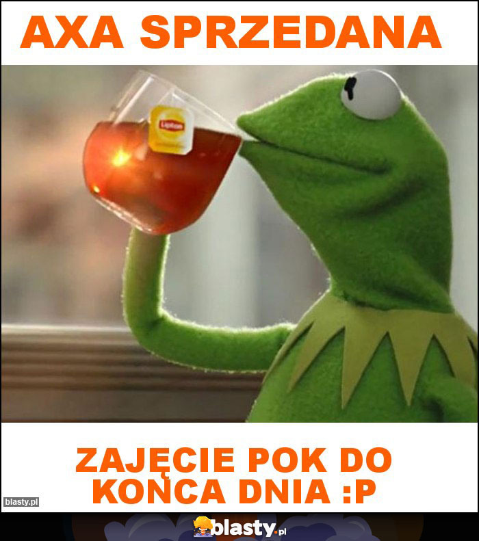 AXA sprzedana