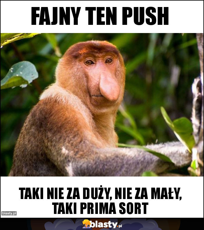 Fajny ten PUSH