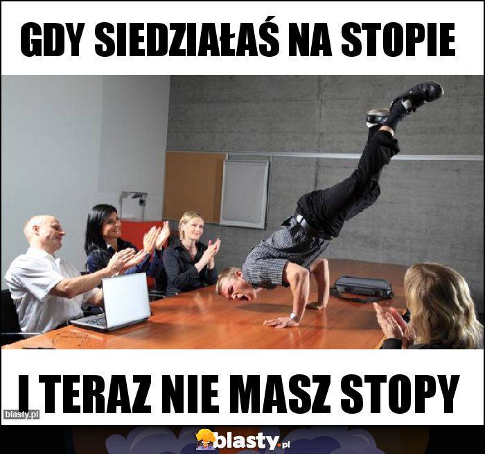 Gdy siedziałaś na stopie