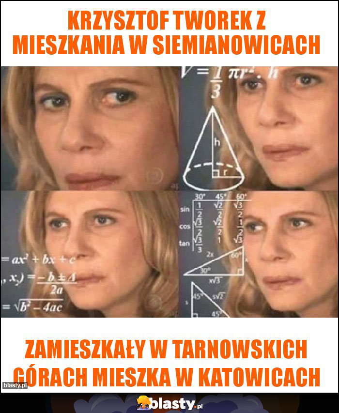 Krzysztof Tworek z mieszkania w Siemianowicach