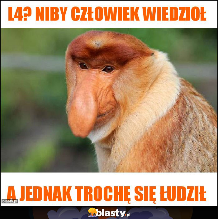 L4? Niby człowiek wiedzioł