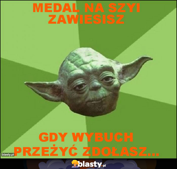 medal na szyi zawiesisz