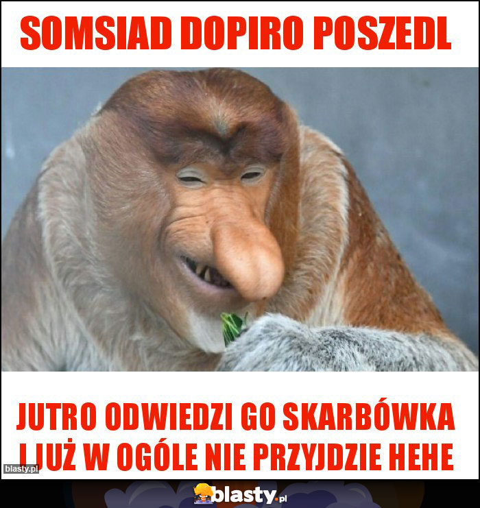 SOMSIAD DOPIRO POSZEDL