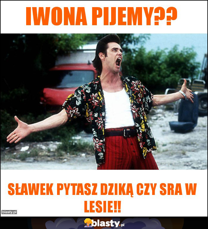 Iwona pijemy??