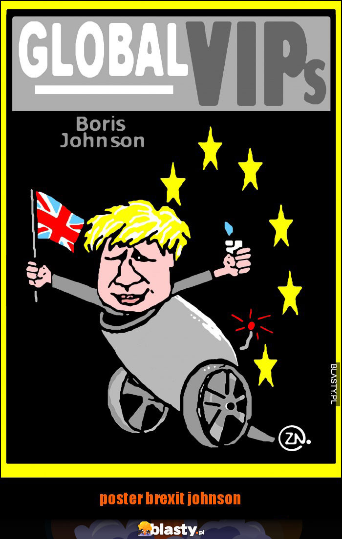 poster brexit johnson