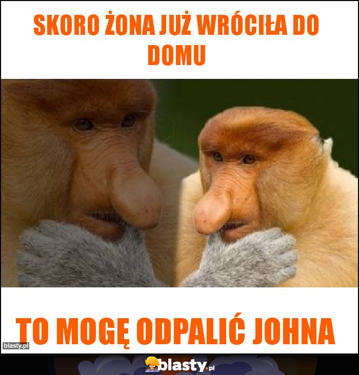 SKORO ŻONA JUŻ WRÓCIŁA DO DOMU