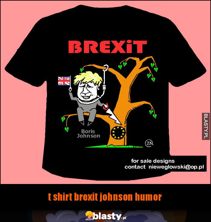 t shirt brexit johnson humor