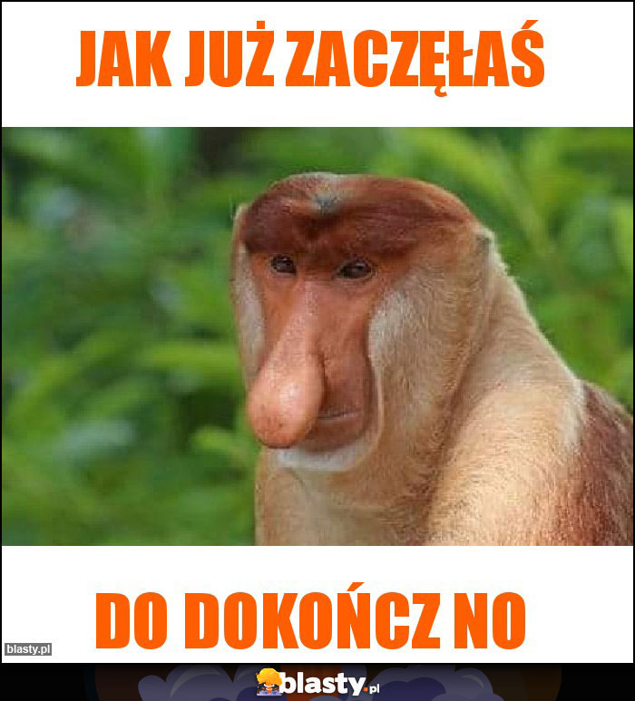 Jak już zaczęłaś