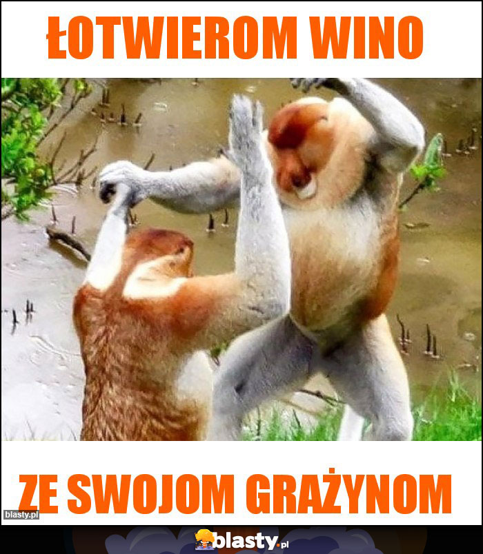 Łotwierom wino