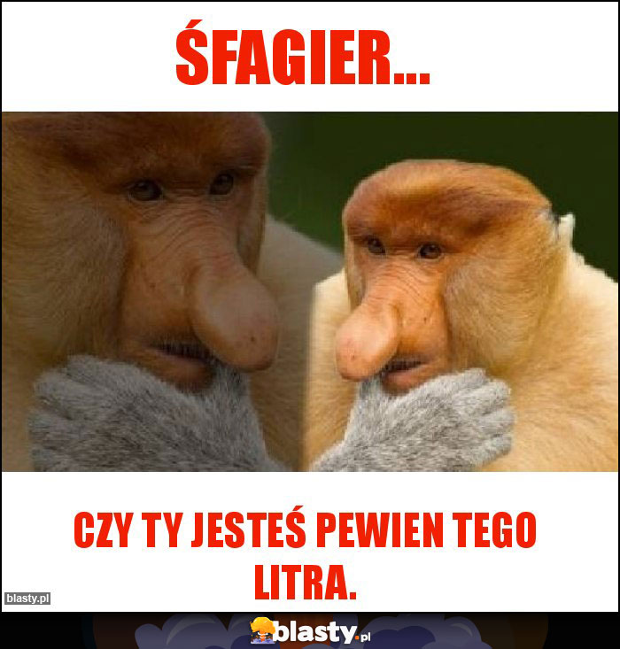 Śfagier...