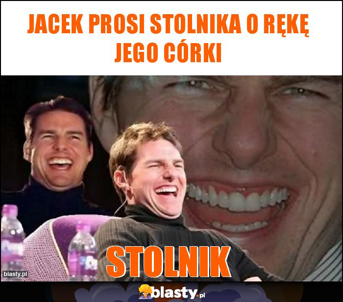 Jacek prosi stolnika o rękę jego córki