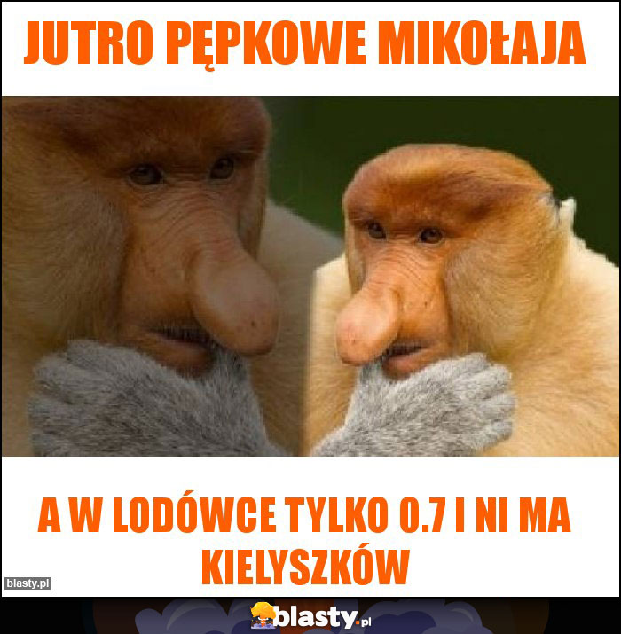 JUTRO PĘPKOWE MIKOŁAJA