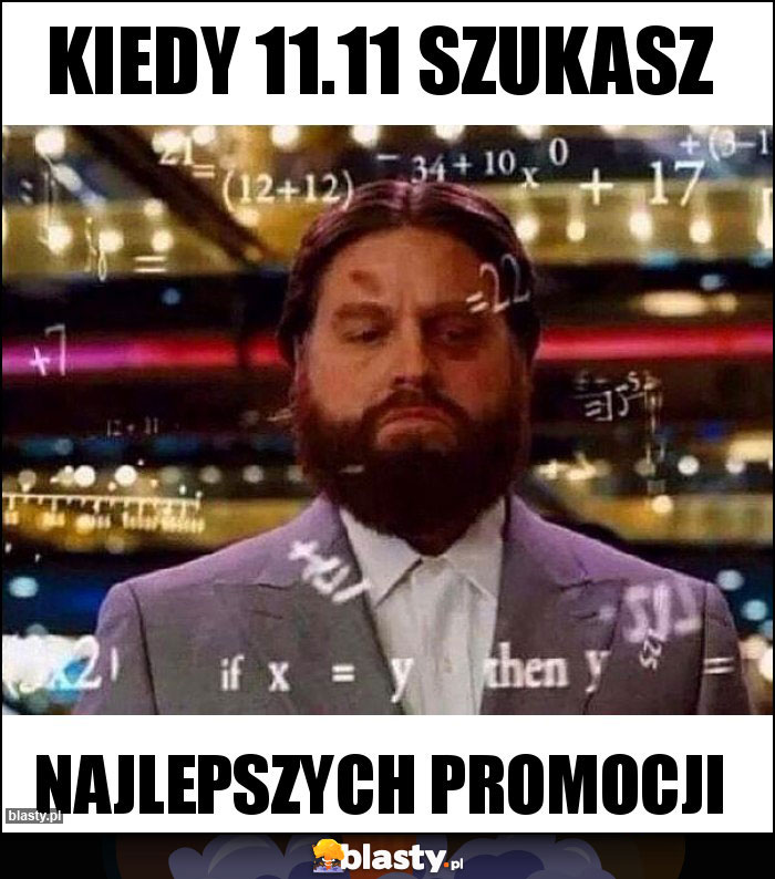 Kiedy 11.11 szukasz