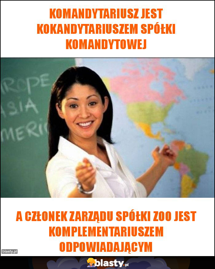 Komandytariusz jest kokandytariuszem spółki komandytowej