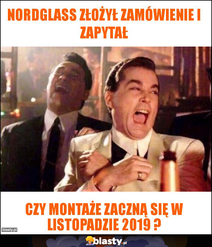 NordGlass złożył zamówienie i zapytał