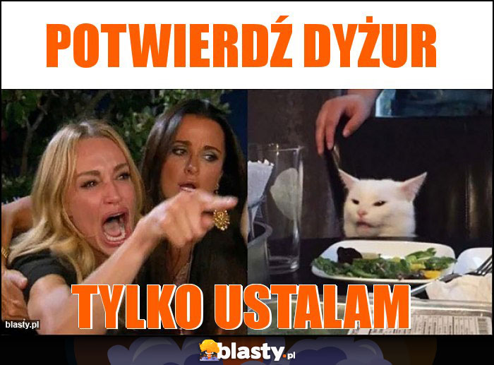 Potwierdź dyżur