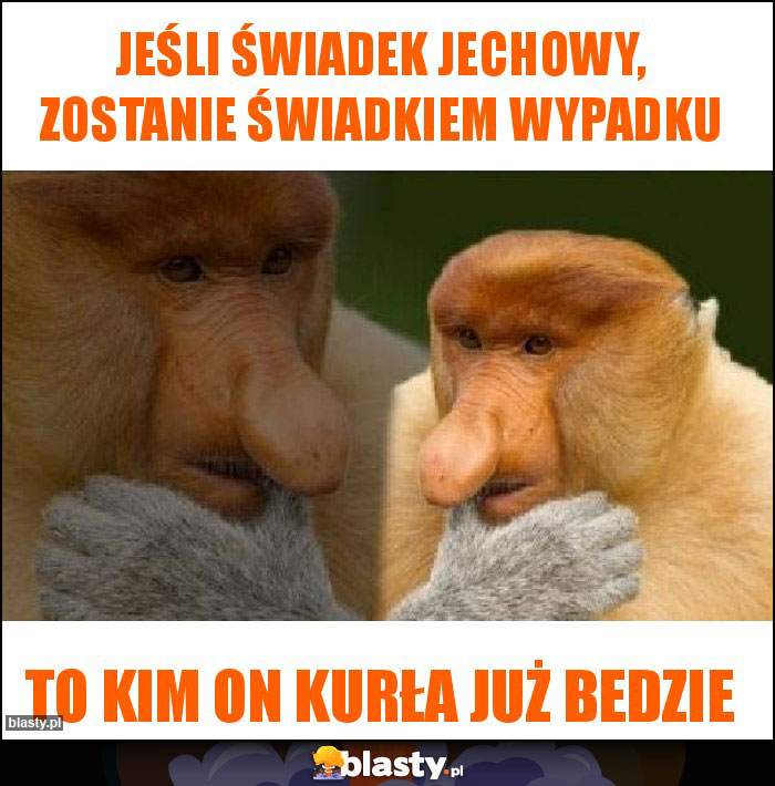 Jeśli świadek Jechowy, zostanie świadkiem wypadku