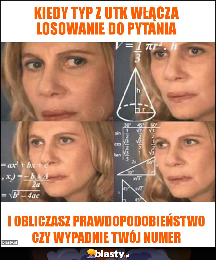 Kiedy typ z utk włącza losowanie do pytania