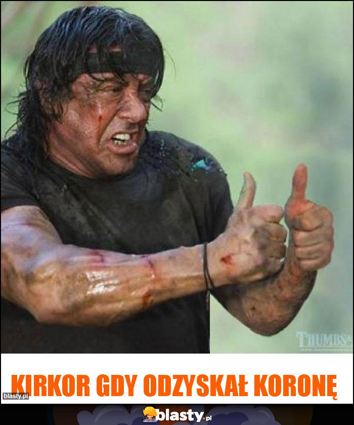 Kirkor gdy odzyskał koronę