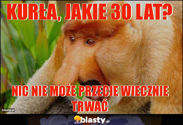 Kurła, jakie 30 lat?